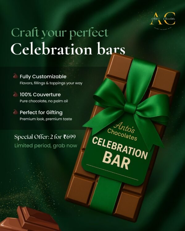 Celebration chocolate bar